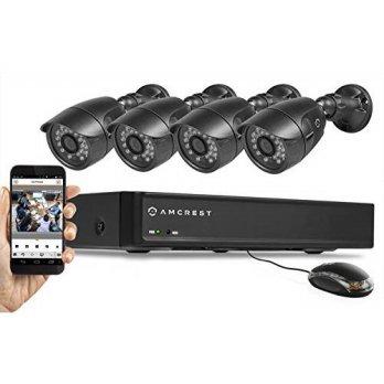 [macyskorea] Amcrest 650 TVL 4CH Video Security System w/ 500GB - Four 650TVL Weatherproof/9105836