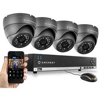 [macyskorea] Amcrest 960H 4CH Video Security System - Four 800+ TVL Dome IP66 Weatherproof/9105238