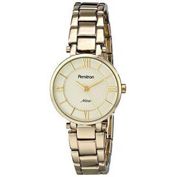 [macyskorea] Armitron Womens 75/5239CHGP Gold-Tone Bracelet Watch/9951653