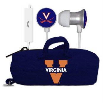 [macyskorea] AudioSpice NCAA Virginia Cavaliers Scorch Earbuds and Mic Clamshell with BudB/365513