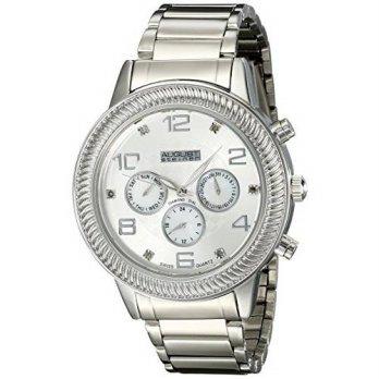 [macyskorea] August Steiner Mens AS8121SS Swiss Quartz Multifunction Diamond Mother-of-Pea/9530550