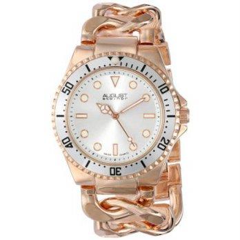 [macyskorea] August Steiner Womens AS8079RG Rose-Tone Watch with Twist-Chain Bracelet/9953533