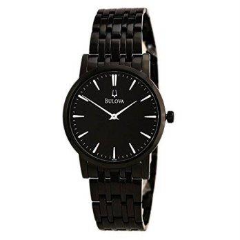 [macyskorea] Bulova Mens 98A122 Black IP Watch/9530333