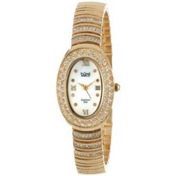 [macyskorea] Burgi Womens BUR070YG Diamond Oval Quartz Bracelet Watch/9953756