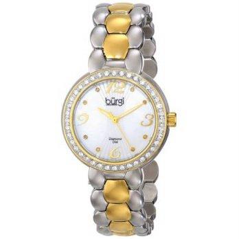 [macyskorea] Burgi Womens BUR084TTG Analog Display Swiss Quartz Two Tone Watch/9953832