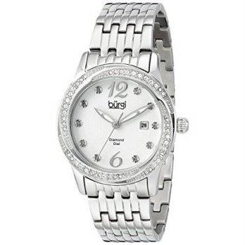 [macyskorea] Burgi Womens BUR102SS Analog Display Japanese Quartz Silver Watch/9951941