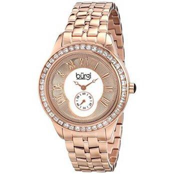 [macyskorea] Burgi Womens BUR106RG Analog Display Swiss Quartz Rose Gold Watch/9951933