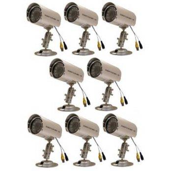 [macyskorea] CIB Security CIB CUC8753-8 Eight 480TVL Outdoor CCD Bullet IR Day Night Secur/9130593