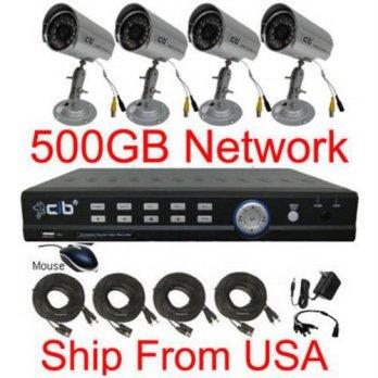 [macyskorea] CIB Security CIB K808AV500G8753-4 8CH Network Security Surveillance KIT w/ Fo/9119612