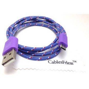 [macyskorea] CablesFrLess (TM) CablesFrLess 3ft Braided High Quality Durable Micro B 2.0 U/9143754