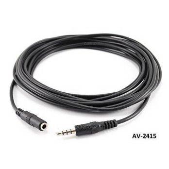 [macyskorea] CablesOnline 15ft Stereo 4-Pole TRRS Male to Female Cable (AV-2415)/365438