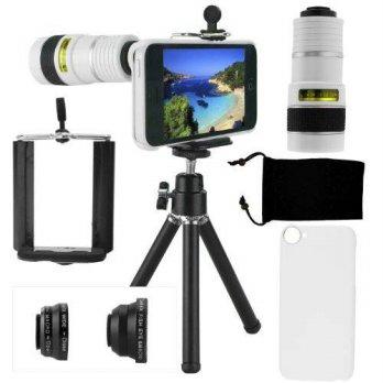 [macyskorea] CamKix iPhone 5C Camera Lens Kit- 8x Telephoto Lens, Fisheye Lens, 2 in 1 Mac/3817649