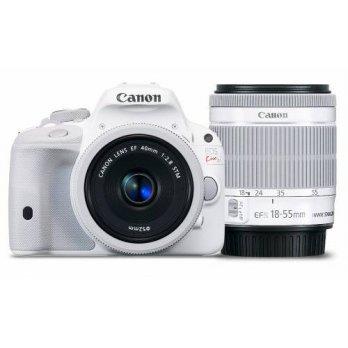 [macyskorea] Canon DSLR Camera EOS Kiss X7 (White) with EF 40mm F2.8 STM + EF-S 18-55mm F3/9100423