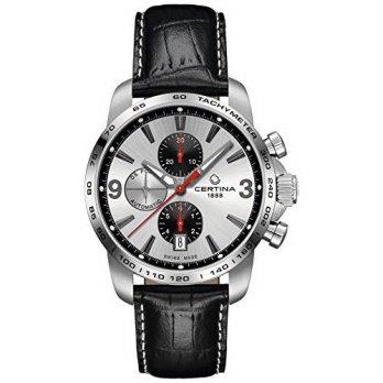 [macyskorea] Certina - Wristwatch, Chronograph automatico, Leather, Men/9530416