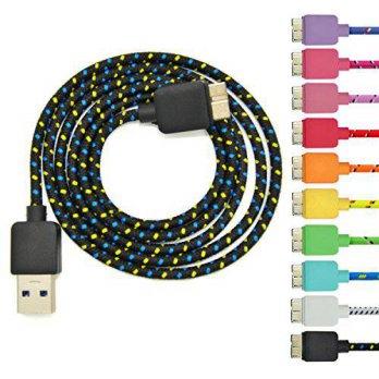 [macyskorea] Costyle 10pcs/lot Durable Ruggedized Braided Fabric micro-USB 3.0 Charging Da/9143640