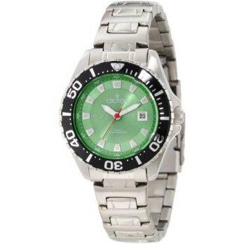 [macyskorea] Croton Womens CA201228SSGR Green Dial Stainless Steel Watch/9953884