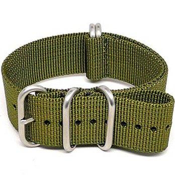 [macyskorea] DaLuca Ballistic Nylon NATO Watch Strap - Olive (Matte Buckle) : 24mm/9776450