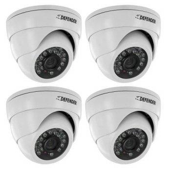 [macyskorea] Defender Pro 4 Pack 800TVL Ultra High Resolution 960H Indoor/Outdoor Dome Sec/9107043