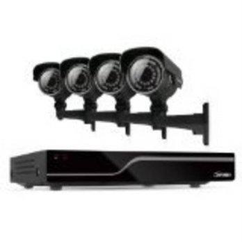 [macyskorea] Defender Sentinel 4CH H.264 500GB Smart Security DVR Including 4 Ultra Hi-Res/9110441