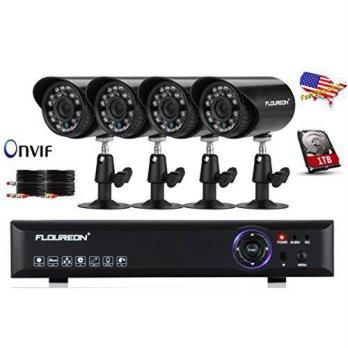 [macyskorea] Floureon 4CH 960H Onvif CCTV DVR with 4 x 900TVL Night Vision Bullet Cameras /9105413