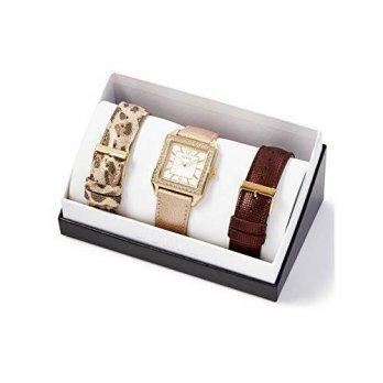 [macyskorea] GUESS Womens Three-Piece Animal Print Watch Set/9529841