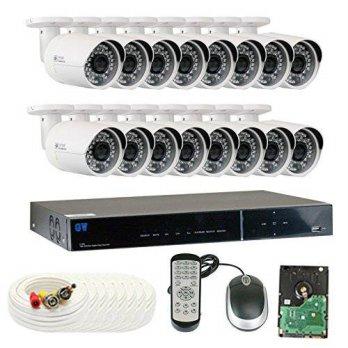 [macyskorea] GW Security 2.1 Megapixel HD-TVI 1080P Complete Security System | (16) x 2.1M/9514029