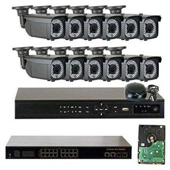 [macyskorea] GW Security Inc 16 Channel Network IP Security System with 12 x 5MP 1080P 2.8/9123653