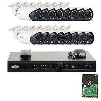 [macyskorea] GW Security Inc GW Security 16 Channel 1080P PoE NVR HD IP Security Camera Sy/9111042