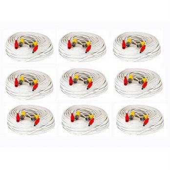 [macyskorea] GW Security Inc GW Security VD150CAW 9 Pack 150-Feet All-In-One Siamese CCTV /9120547