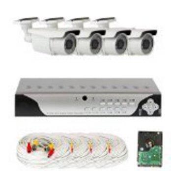 [macyskorea] GW Security Inc GW Security VD4CH4C50WD 4 CH 960H DVR Surveillance Camera Sys/9126772