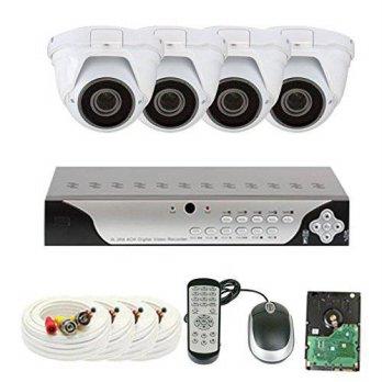 [macyskorea] GW Security Inc GW Security VDG4CH4C581 Color Night Vision Security Camera Sy/9124209