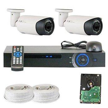 [macyskorea] GW Security Inc VD2CHC6 4 Channel HDCVI DVR Security Camera System with 2 x 1/9125566