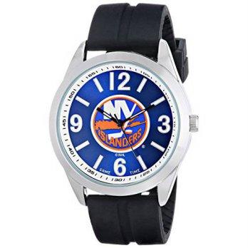 [macyskorea] Game Time Mens NHL-VAR-NYI Varsity Analog Display Japanese Quartz Black Watch/9528250