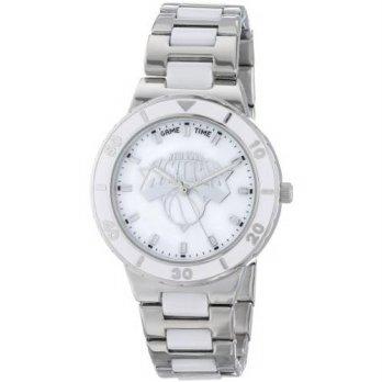 [macyskorea] Game Time Womens NBA-PEA-NY Pearl Watch - New York Knicks/9953282