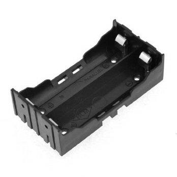 [macyskorea] Gino Black Battery Holder 4 Pins for 2x18650 Rechargeable Li-ion Batteries/287901