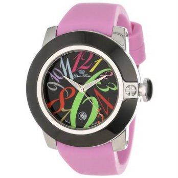 [macyskorea] Glam Rock Womens GR32039-DEBZ Sobe-Mood Black Dial Pink Silicone Watch/9953922