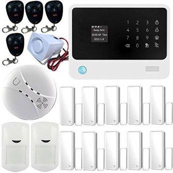 [macyskorea] Golden Security Wi-Fi GSM GPRS SMS IOS Android APP Wireless Home Security Ala/9124025