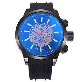 [macyskorea] GuTe Mechanical GuTe Fashion Mens Coated Glass Mechanical Wristwatch All Blac/9526271