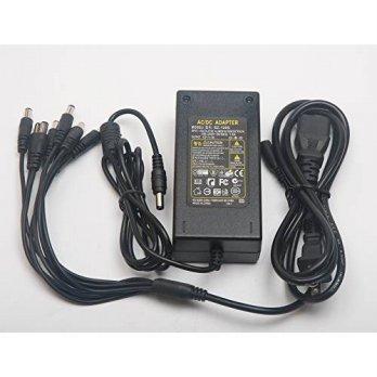 [macyskorea] HIFROM(TM) DC 12V 5A Power Supply Adapter +8 Split Power Cable for CCTV Secur/9512292