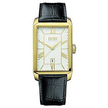 [macyskorea] HUGO BOSS Hugo Boss Classico Silver Dial Black Leather Mens Watch 1512966/9951907