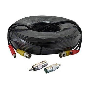 [macyskorea] InstallerCCTV 50ft Pre-made All-in-One Video Power BNC RCA Siamese Sytle Cabl/9129379