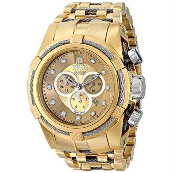 [macyskorea] Invicta Mens 16004BWB Jason Taylor Analog Display Swiss Quartz Gold Watc/9952064