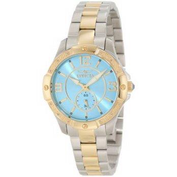 [macyskorea] Invicta Womens 10224 Angel Diamond Accented Blue Dial Two Tone Stainless/9953061