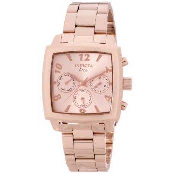 [macyskorea] Invicta Womens 12102 Angel Rose Dial 18k Rose Gold Ion-Plated Stainless Steel/9529789