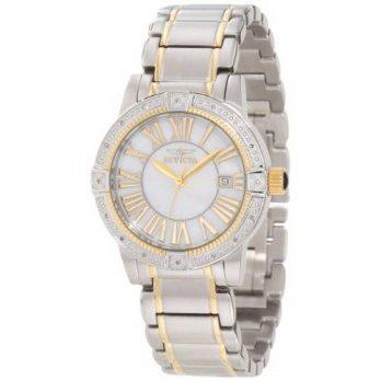 [macyskorea] Invicta Womens 13957 Angel Diamond-Accented Two-Tone Stainless Steel Bracelet/9529584