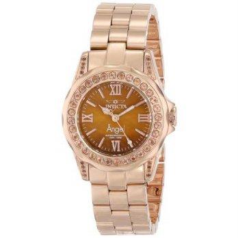 [macyskorea] Invicta Womens 15051 Angel Analog Display Swiss Quartz Rose Gold Watch/9952154