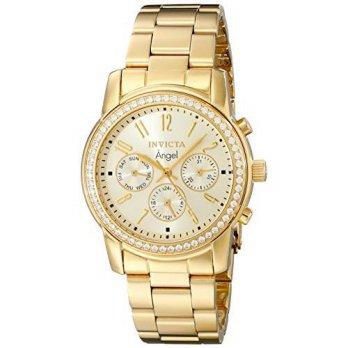 [macyskorea] Invicta Womens 17020 Angel Analog Display Swiss Quartz Gold Watch/9529879