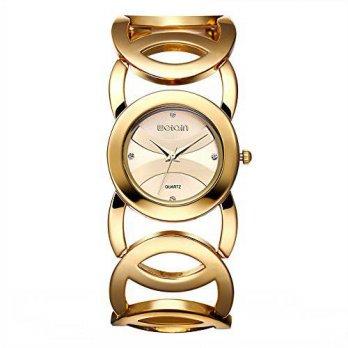 [macyskorea] Jiangyuyan WEIQIN Womens All Gold Watch with Crystal Time Scales and Infinity/9528814