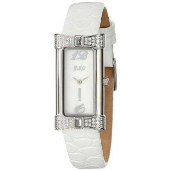 [macyskorea] Jivago Womens JV1410 Charmante Analog Display Swiss Quartz White Watch/9954189