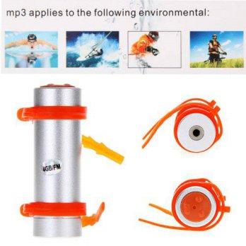 [macyskorea] KINGZER Kingzer 4GB Waterproof Sport MP3 Player Earphone With FM Radio Swimmi/9552482